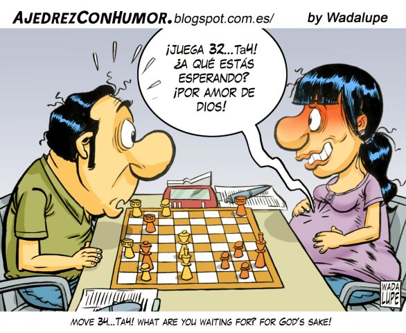 Ajedrez con Humor, by Wadalupe